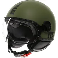 Momo Design FGTR Clássico Capacete Mate/Verde/Preto 55 unissexo