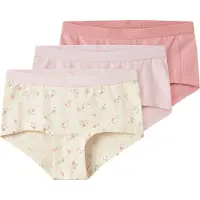 Name it Calcinhas Hipster Flower 3 Unidades