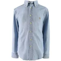 Ralph Lauren Camisas mangas comprida LS BD-TOPS-SHIRT rapazes - Azul - 14 / 16 ans