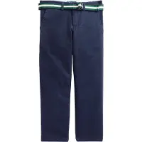 Ralph Lauren para menino. 322855394001 Calça Bedford Flex Abrasion Slim Fit marinho (1.5años= 88/93), Casual, Algodão, Clássico, moda i