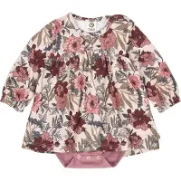 Müsli Macacão/Body azul fumado / oliveira / cor-de-rosa / vermelho escuro
