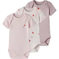 Name it Macacão/Body cor-de-rosa / rosa escurecido / rosa pastel / vermelho