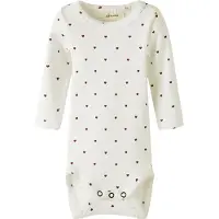 Lil´ Atelier Macacão/Body 'NBFGago' carmesim / offwhite