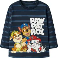 Name it Camisola 'NMMJOSHUE PAW' navy / amarelo / vermelho / branco