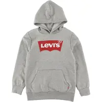Levi's Kids Sweatshirt 'Batwing' acinzentado / vermelho / branco