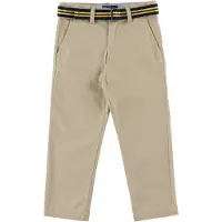 Ralph Lauren para menino. 322855394002 Calça Bedford Flex Abrasion Slim Fit bege (6años= 124/134cm), Casual, Algodão, Clássico, moda in