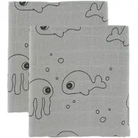 Done by Deer Swaddle 2 Pack Mar Friends