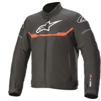 Alpinestars T-SPS WP Casaco de tecido Preto/Vermelho S