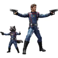 Tamashii Nations Figuras S.h. Figuarts Star Lord &amp; Rocket Raccoon Marvel 6-15 Cm