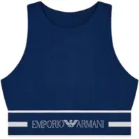 Emporio Armani para mulher. EW002960_AF19023 Top Everyday marine (XS), Casual, Esportivo, Algodão, Multisport, Sem mangas / correias, Marinh
