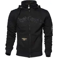 WCC Por Vida Casaco c/capuz e fecho Preto 3XL