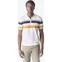 KOROSHI Camisa navy / mostarda / offwhite