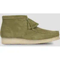 Clarks Sapatos Originals Wallabee Boot homens - Verde - 41