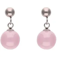 NAEMI Brincos cor-de-rosa / prata
