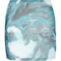 Mymo Saia aqua / azul céu / cinzento