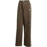 Adidas Calças Jeans Originals Denim Loose Joggers mulheres - Castanho - US 32
