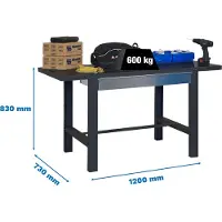 Simonwork (bancos De Trabajo) Bancada De Trabalho Bt6 Box 830x1200x730 Mm