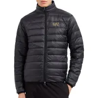 Emporio Armani Casaco de inverno 'Core Identity' ouro / preto