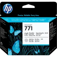 HP 771 (CE020A) cabeça de impressão preto foto + cinzento claro