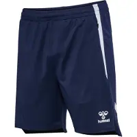 Hummel Calças de desporto 'Lead 2.0' marinho / branco