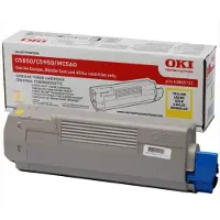 OKI C5850 C5950 (43865721) toner amarelo