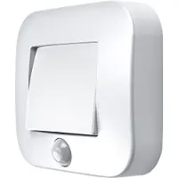 Osram Luz noturna LED NIGHTLUX HALL branca Sensor Bateria IP54