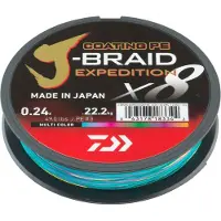 Daiwa Linha Trançada J´braid Exp X8 300 M