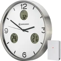 Bresser Relógio De Parede Mytime Io Nx