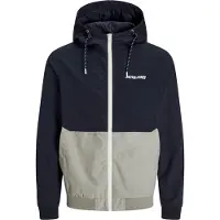 Jack & Jones Casaco meia-estação 'JJERush' navy / greige / branco