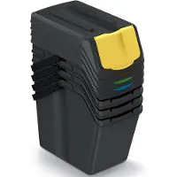Keden Conjunto De 4 Caixotes Do Lixo Sortibox Para Reciclagem 100l