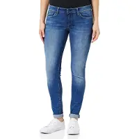 Pepe Jeans para mulher. PL204174Z63 Calças de ganga Soho Blue (28/32), Azul, Casual, Algodão