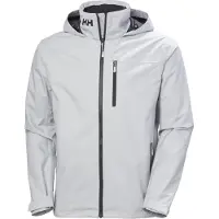 Helly Hansen para homem. 34443 Casaco náutico Crew Hooded 2.0 cinzento (M), Cinza, Poliéster, Ao ar livre