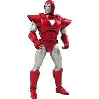 Diamond Select Centurião De Ação Iron Man Prata 18 Cm
