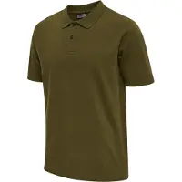 Hummel Polo De Manga Curta Red Stretch