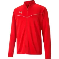 Puma Casaco deportivo 'TeamRise' vermelho / branco