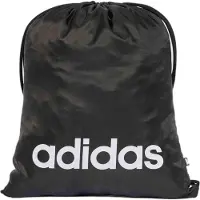 Adidas Saco de ginásio desportivo 'Linear Gym' preto / branco