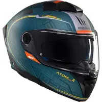 Mt Helmets Capacete Modular Atom 2 Sv Destiny