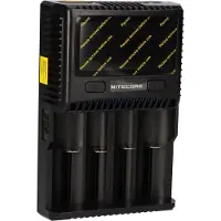 Nitecore SC4 Superb Charger, carregador de pilhas