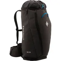 Black Diamond - Mochilas alpinismo - Creek 35 Black para Unissexo - Tamanho S/M - Preto