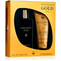 Instituto Espanol Poseidon Gold Homem Eau De Toilette Spray 100ml Conjunto 2 peças