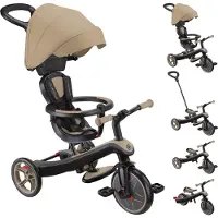 Globber Carrinho De Bebê Triciclo Explorer Trike 4 In 1