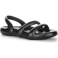 Camper para mulher. K201636-001 Sandálias Kobarah Flat preto (39), Plano, Nenhum, Casual
