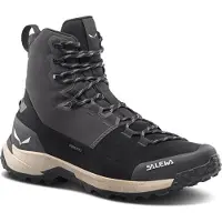 Salewa - Sapatos caminhada quentes - Puez Winter Mid Ptx W Black/Black para Mulher - Tamanho 5,5 UK - Preto