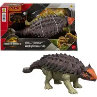 Jurassic World Figura De Anquilossauro Renascimento Com Som De Rugido Selvagem 7 Cm