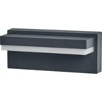 Osram Candeeiro de parede exterior LED ENDURA STYLE ROBUST cinza escuro IP54