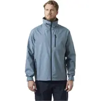 Helly Hansen para homem. 34445 Jaqueta náutica Crew 2.0 azul (XXL), Casual, Poliéster, Ao ar livre, Marinho