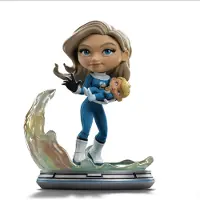 Iron Studios Mulher Invisível E Franklin Figura Mini Co De Pvc O Fantástico 4 15 Cm