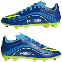 Adidas Botas de Futebol F50 Messi League - Piso firme/Multissuperfície (Criança)