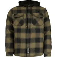 WCC Hell Bent Casaco de flanela Verde-azeitona/Preto 2XL