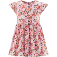 Happy girls Vestido jade / lagosta / cor-de-rosa / branco
